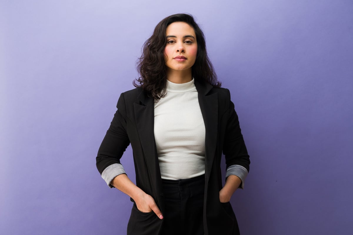 Professional Indian woman in blazer